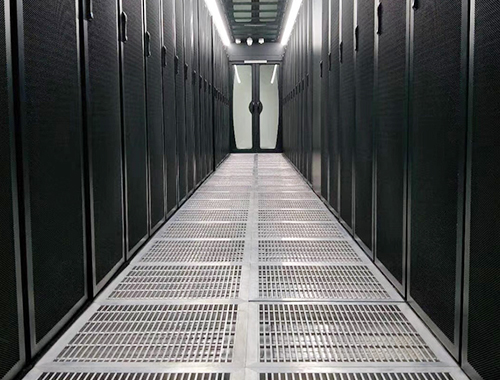 冷通道-百叶型铝制通风板工程